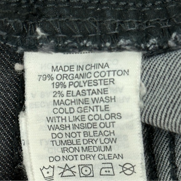 prAna size 0 / 25 Gray Slim Stretch Jeans - Picture 8 of 12